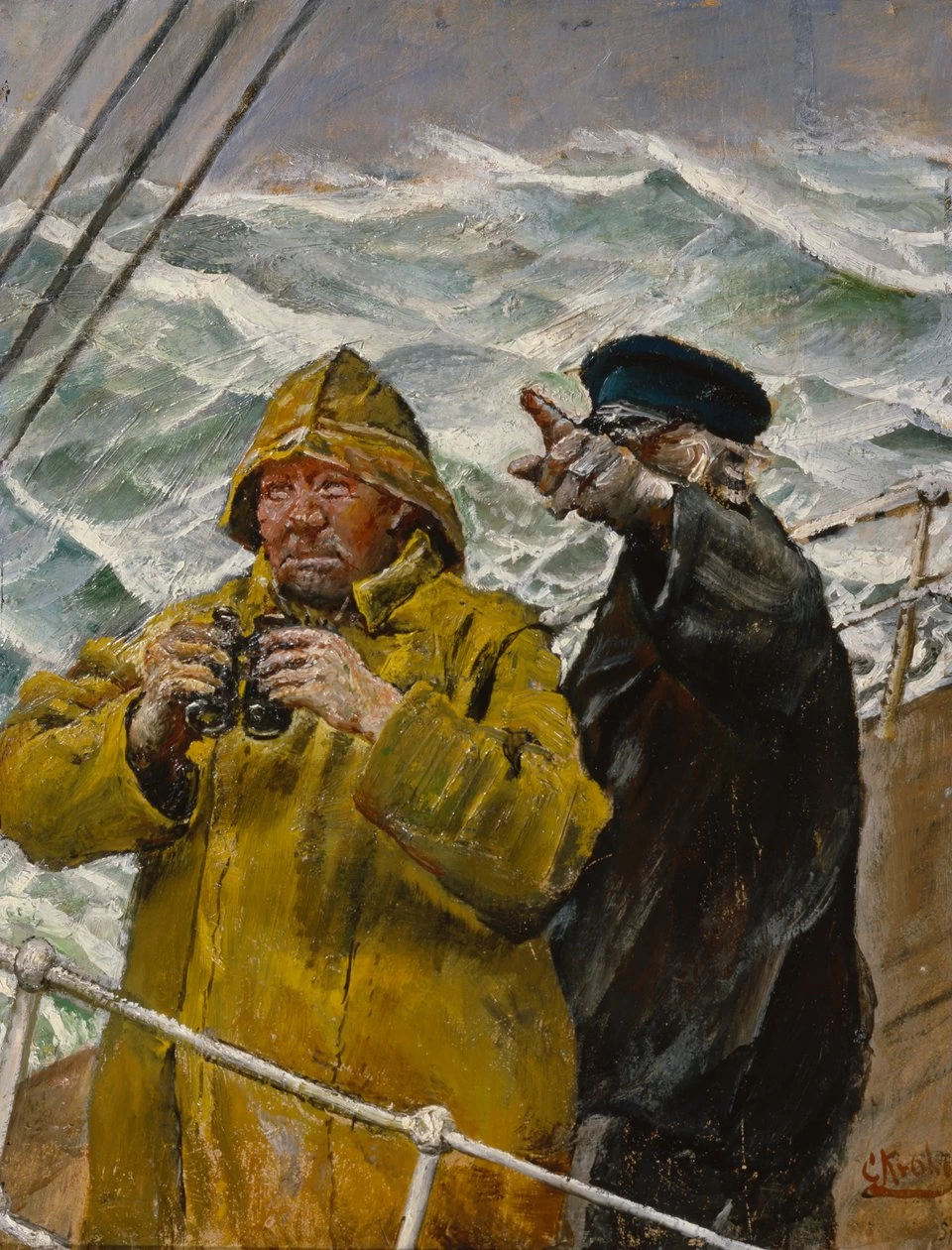 In guardi